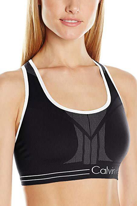 8) Calvin Klein Performance Reversible Sports Bra