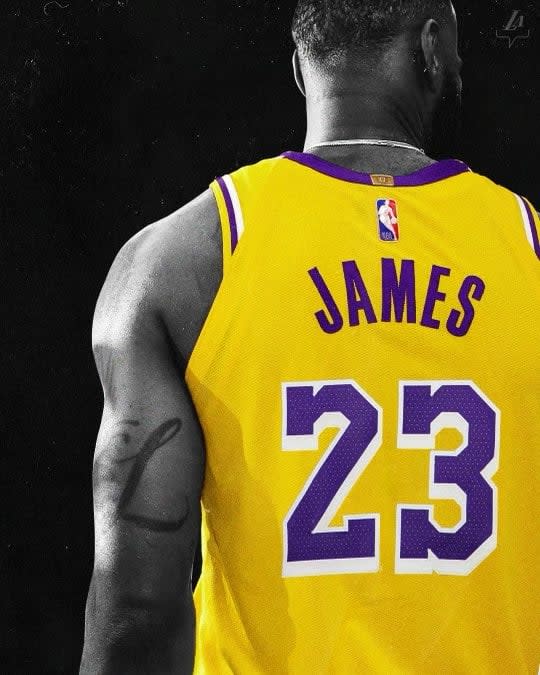 LeBron James changing number back to 23 next season - NBC Sports