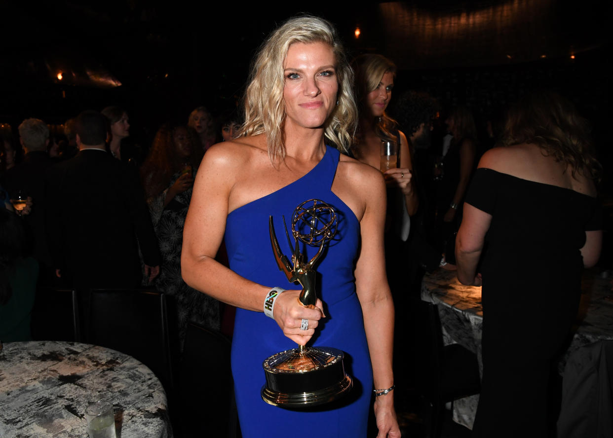 LOS ANGELES, CALIFORNIA - SEPTEMBER 22: Lindsay Shookus attends HBO's Official 2019 Emmy After Party on September 22, 2019 in Los Angeles, California. (Photo by Jeff Kravitz/FilmMagic for HBO)