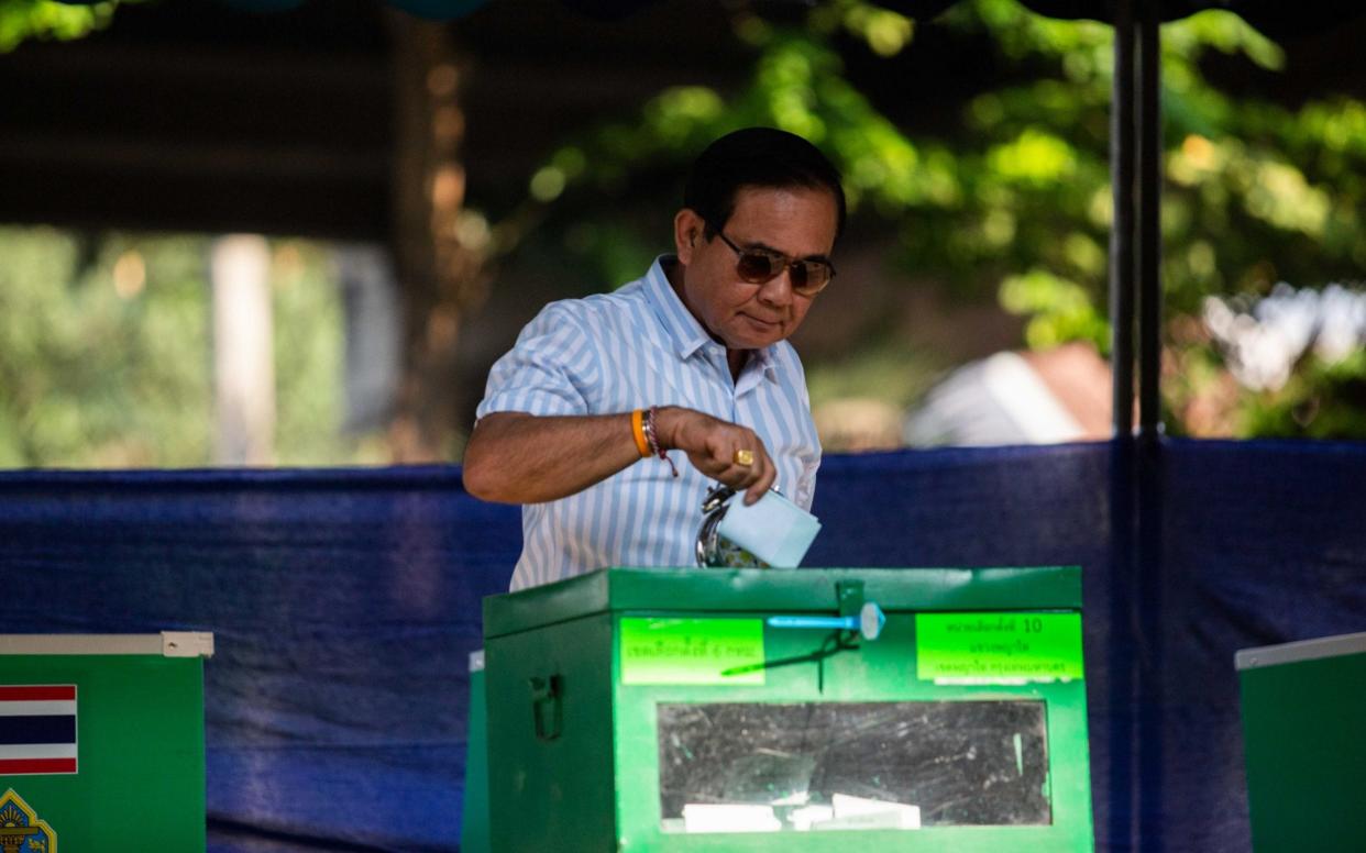 General Prayuth Chan-o-cha, who led a 2014 coup, may become a civilian prime minister - Getty Images AsiaPac