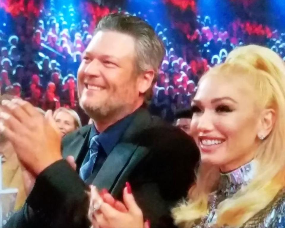 Blake Shelton and Gwen Stefani