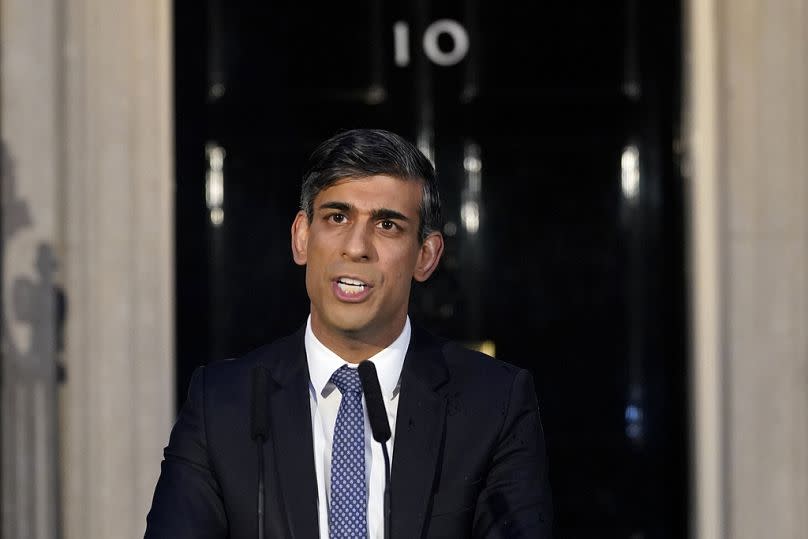 British Prime Minister Rishi Sunak.