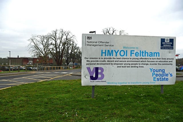 Disturbance at Feltham young offender institute