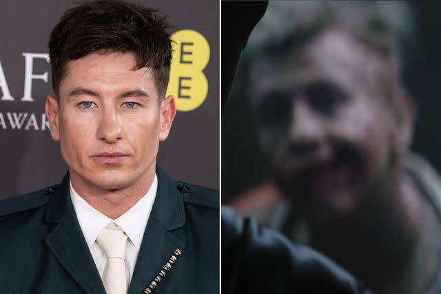 <p>Jeff Spicer/Getty; YouTube</p> Barry Keoghan in 'The Batman,' 2022; Barry Keoghan attends the 2024 EE BAFTA Film Awards in London