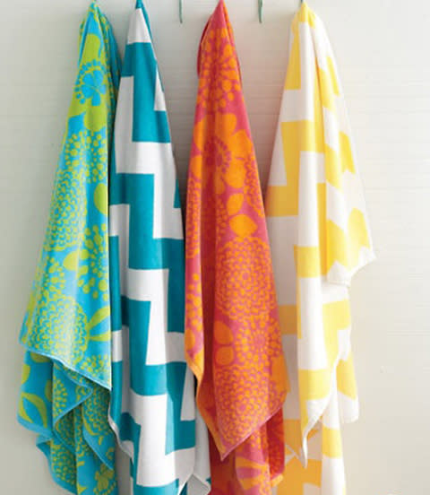 Bright Towels To Help You Keep Track Of Your Kids