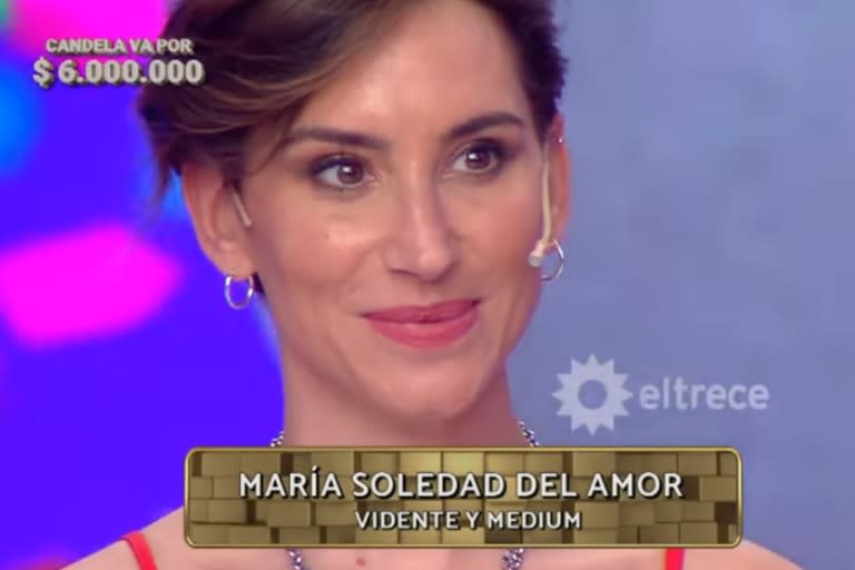 María Soledad Del Amor, participante de Los 8 escalones de los 3 millones (Foto: Captura eltrece)