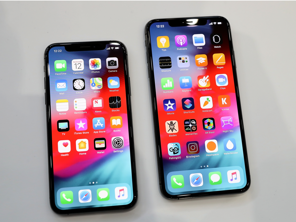 iPhone XS and XS Max