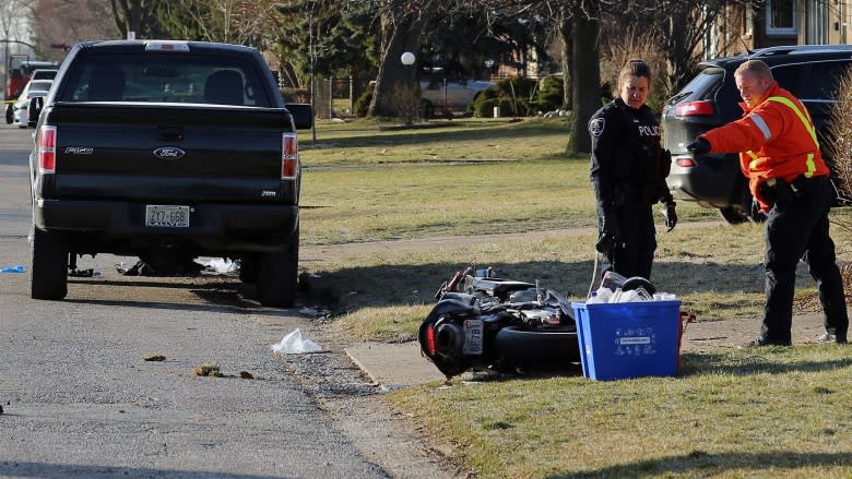 Lakeshore man and woman suffer life-threatening injuries in motorcycle crash