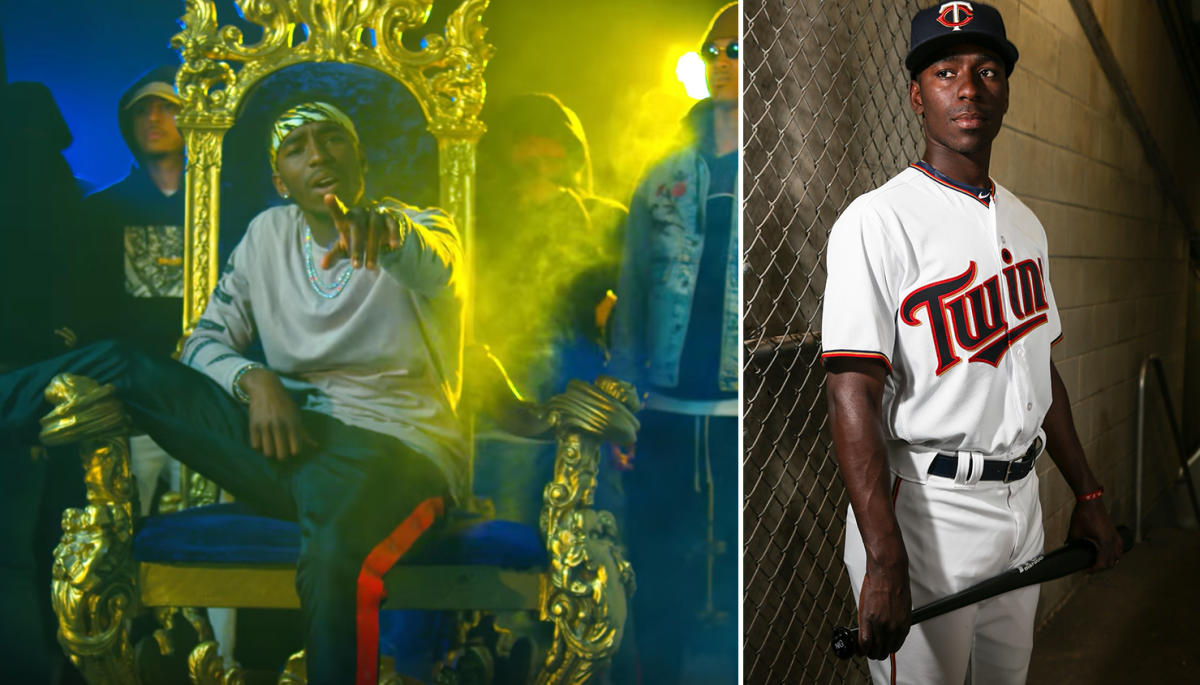 Nick Gordon, a Minnesota Twins prospect, has a hip-hop alter ego