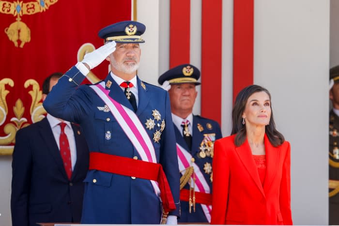 Don Felipe y doña Letizia