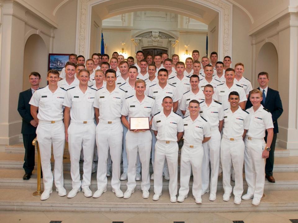 USNA students