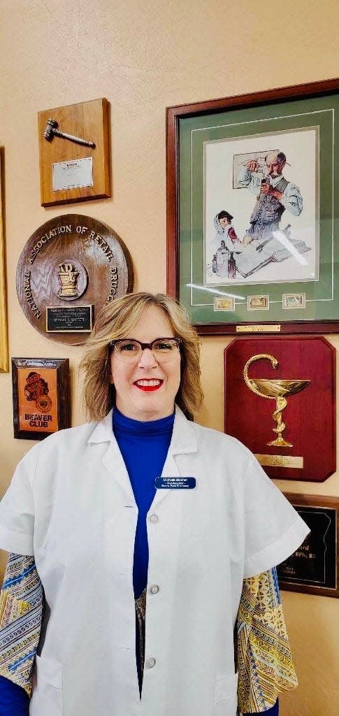 Michele Belcher, owner of Grants Pass Pharmacy in Oregon, rejects the notion that mom-and-pop pharmacies are too old-fashioned to be effective in the pandemic. “We have some of the best technology that there is out there," she says.