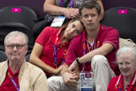 Sooo verschmust: Frederik und Mary von Dänemark haben sich bei den Olympischen Spielen 2000 in Sydney kennengelernt. 12 Jahre später sind die beiden immer noch verliebt wie am ersten Tag.