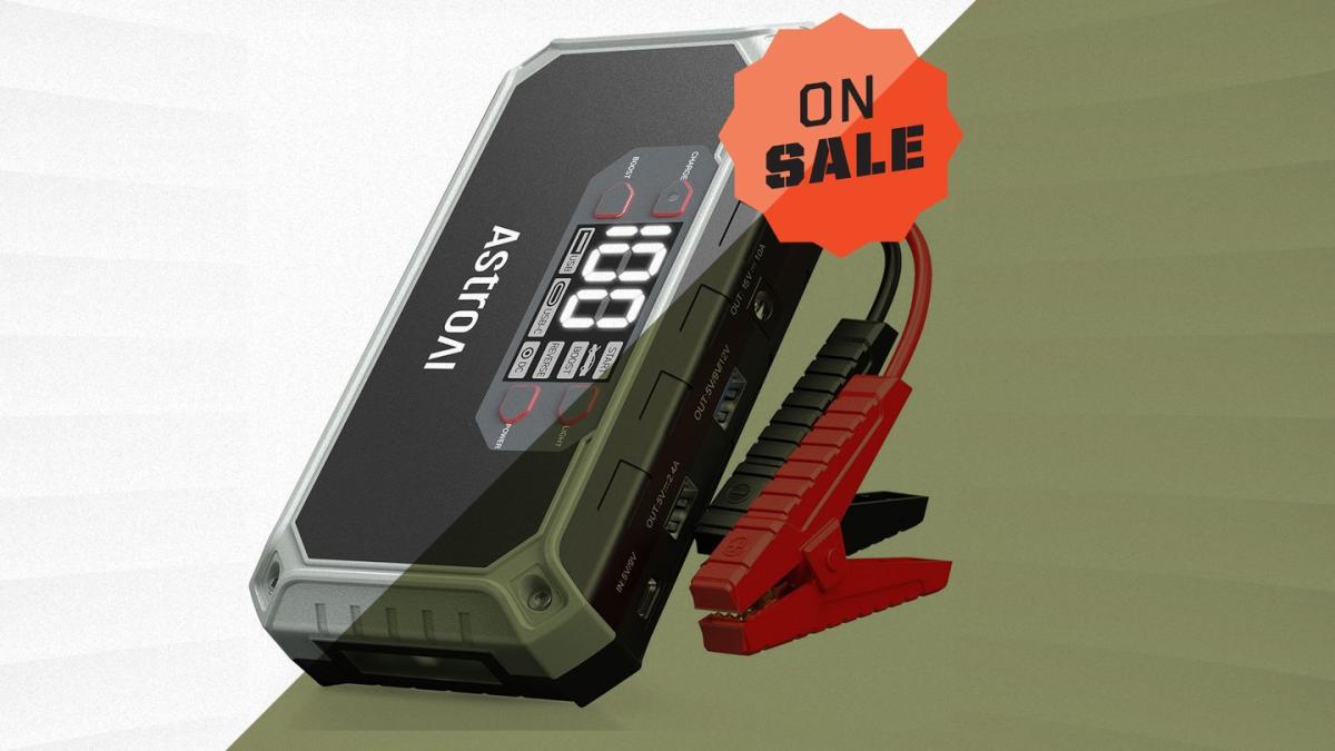 This Top-Rated Portable Jump Starter Is 32% Off