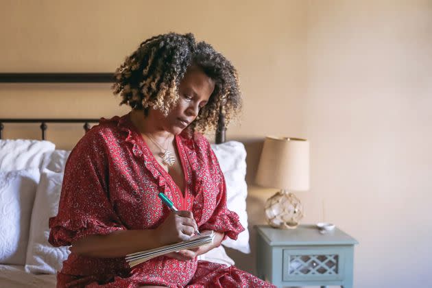 Journaling can be a particularly cathartic way to deal with complicated grief. (Photo: Dianne Avery Photography via Getty Images)