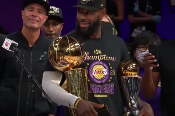 LeBron James Wins 4th NBA Championship! 2020 NBA Finals 