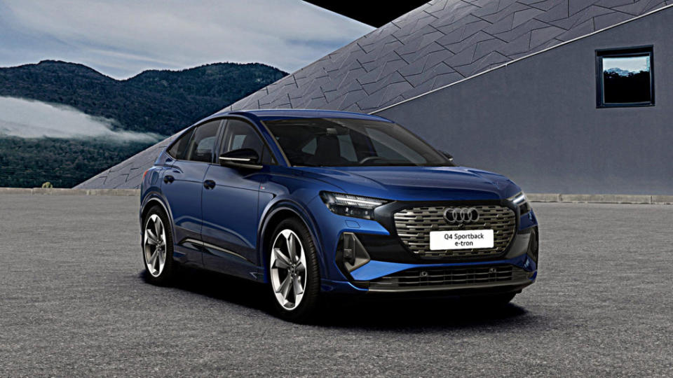 單馬達後驅設定的Q4 Sportback e-tron 45 Edition One線上馭定版不僅擁有286匹馬力，並具備564公里續航力。(圖片來源/ Audi)