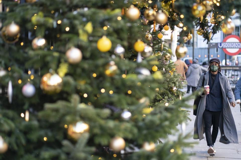 Despite tightened restrictions in England, there are no bans on gatherings for Christmas parties (Dominic Lipinski/PA) (PA Wire)