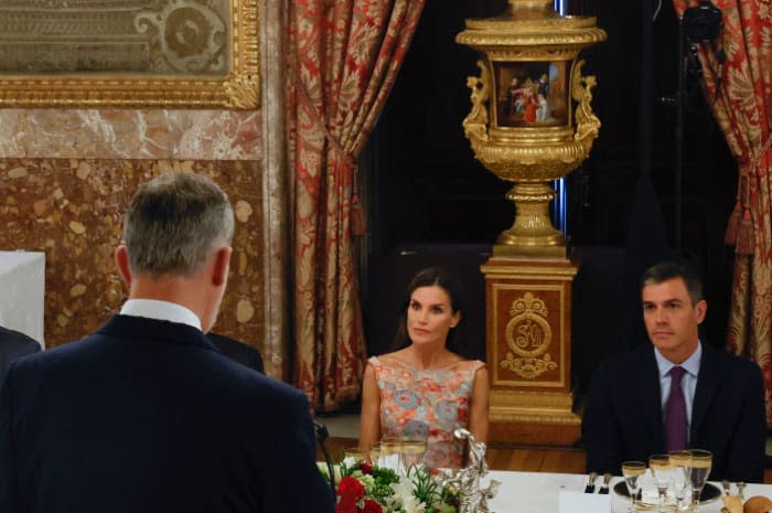 Almuerzo en el Palacio Real en honor a Abdalá y Rania de Jordania