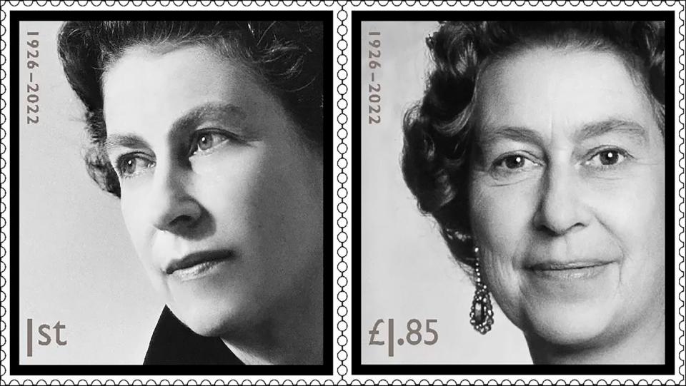 Queen Elizabeth: Royal Mail issues special stamps in memory of monarch.