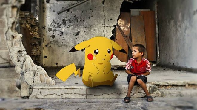 These kids are posing with Pokémon, but not for the reason you think