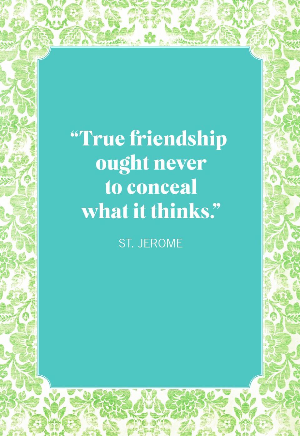 friendship quotes st jerome