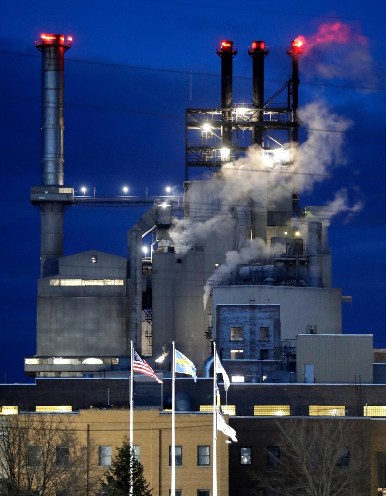 The Billerud paper mill on Tuesday, April 18, 2023 in Wells Township in Michigan's Upper Peninsula. 
Wm. Glasheen USA TODAY NETWORK-Wisconsin