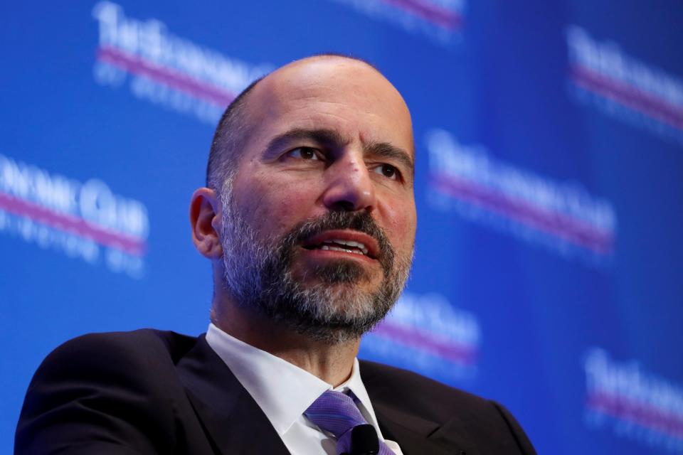 Uber-Chef Dara Khosrowshahi - Copyright: REUTERS/Carlos Barria