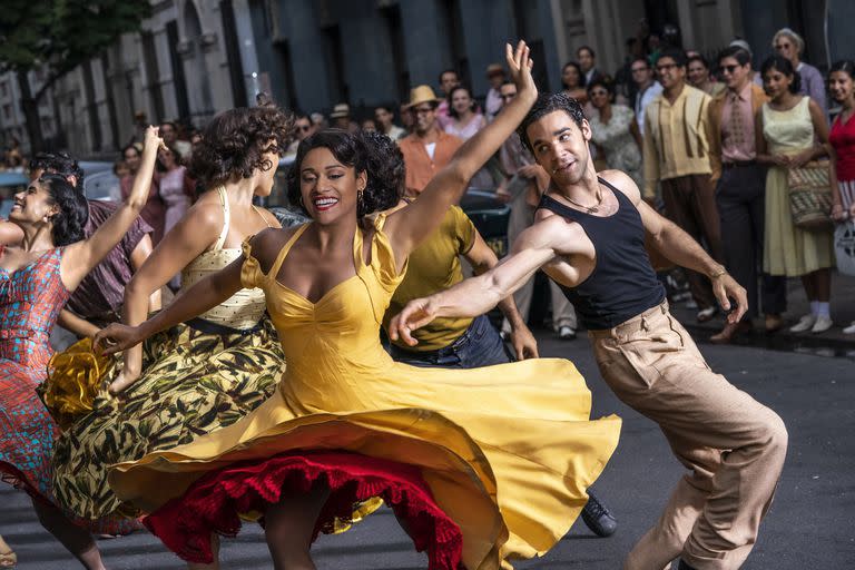 Ariana DeBose, como Anita, en Amor sin barreras, de Steven Spileberg