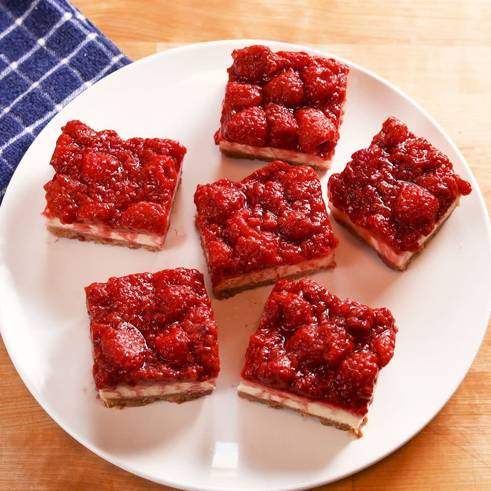 Raspberry Cheesecake Bars