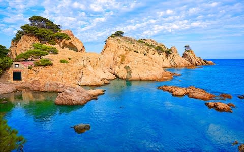 Aigua Xelida beach in Tamariu - Credit: AP