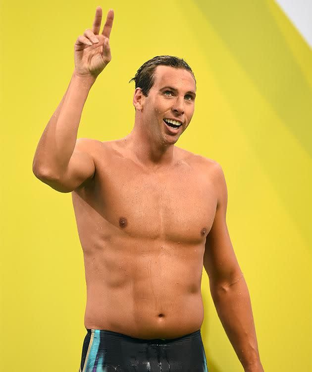 Grant Hackett at the Australian Swimming Championships last week. Photo: AAP
