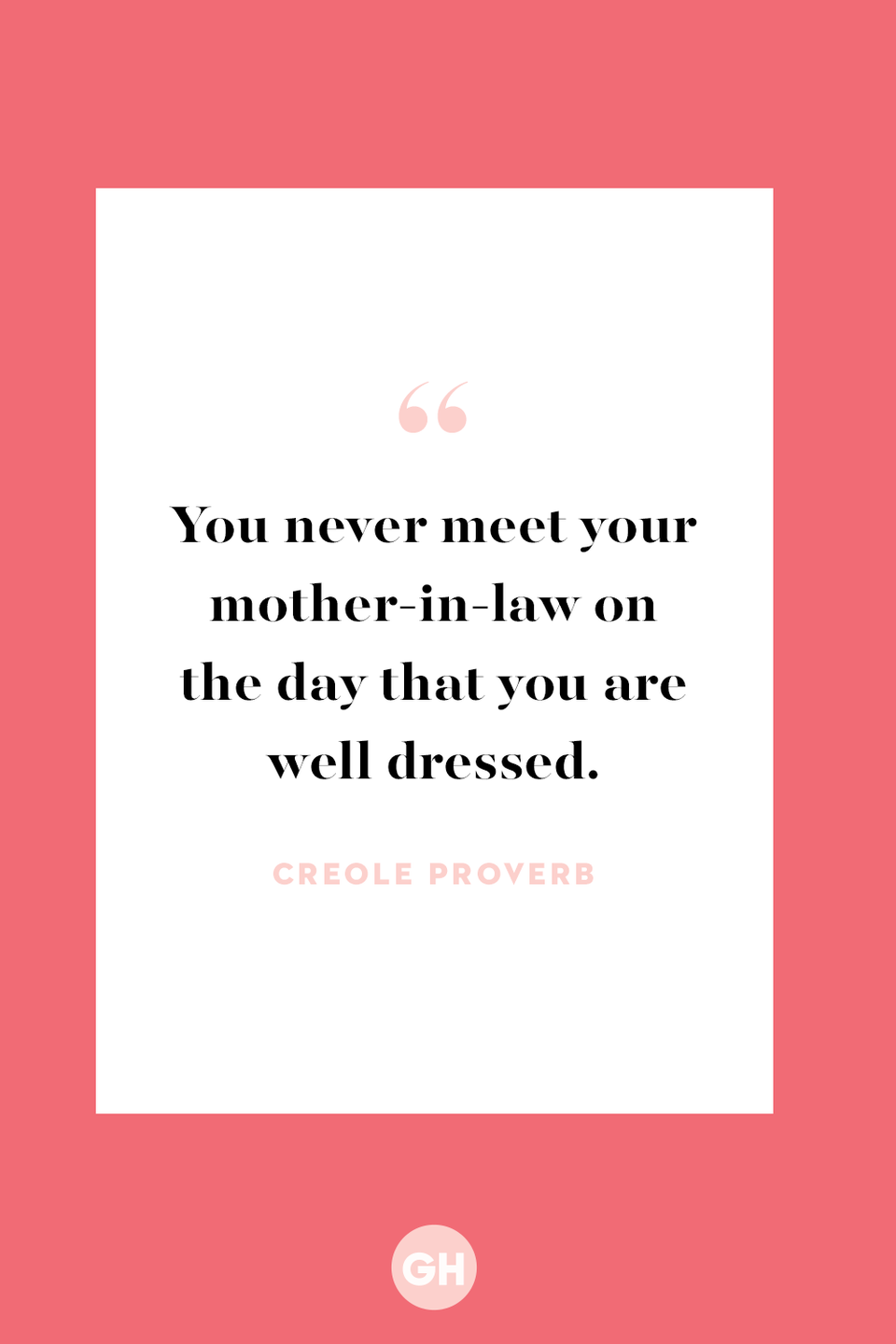 Creole Proverb