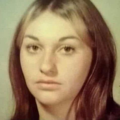 <p>MyHeritage.com </p> Angela Saucier, circa 1973