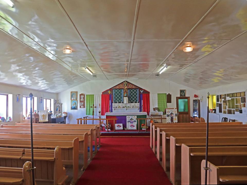 inside of church TDC