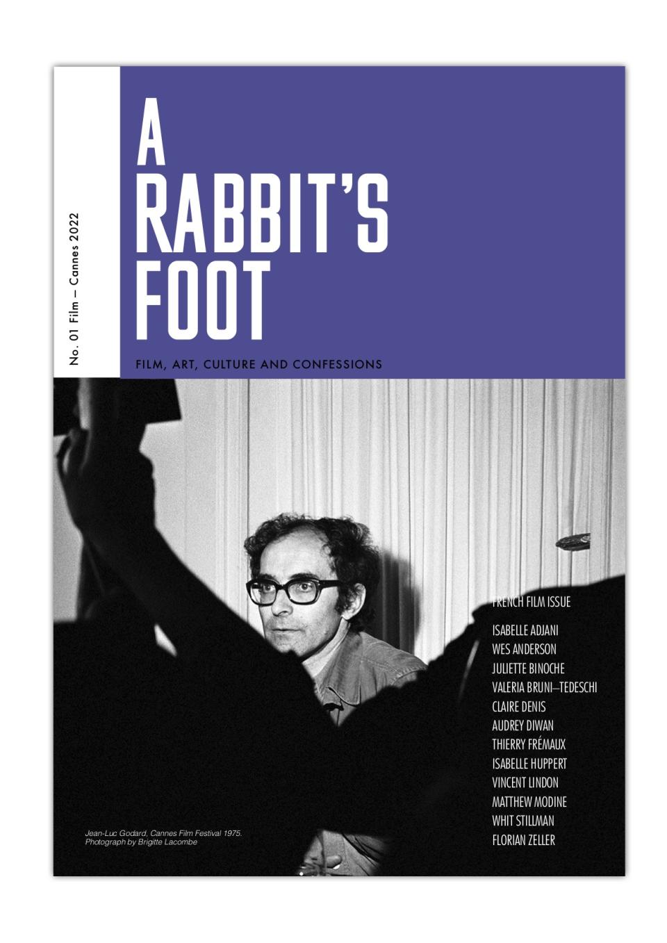 The cover of the first issue of A Rabbit’s Foot, edited and published by Charles Finch. - Credit: Image Courtesy of Charles Finch