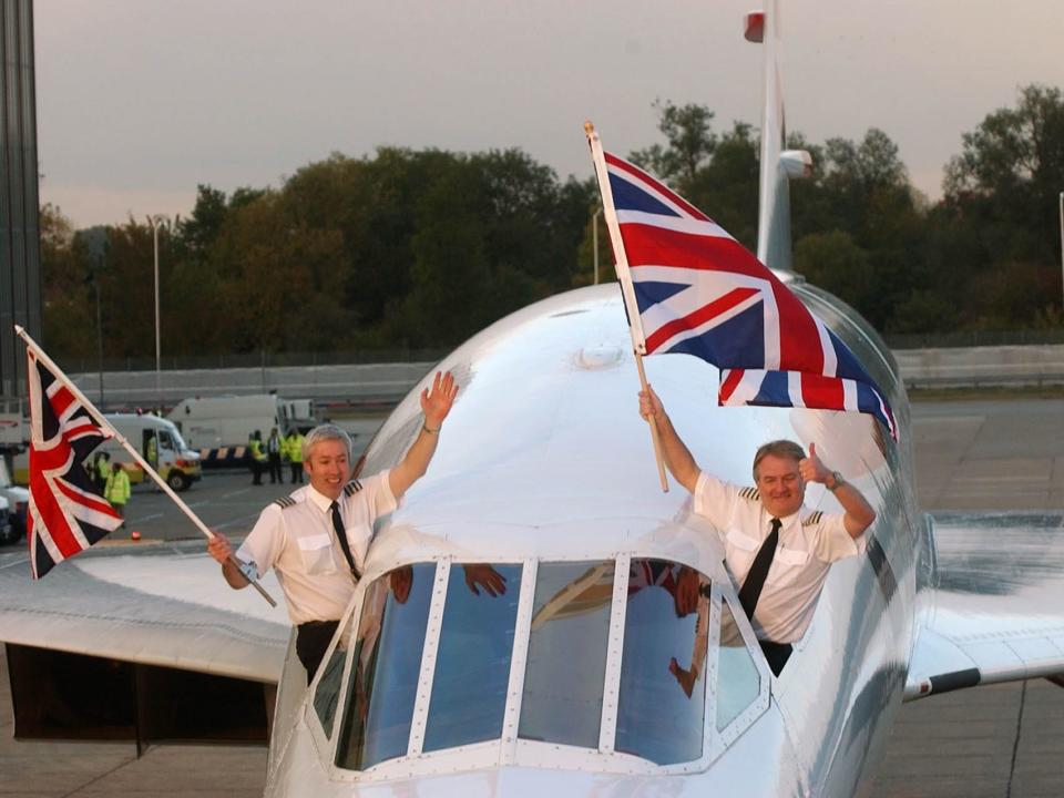 Concorde's final flight on British Airways
