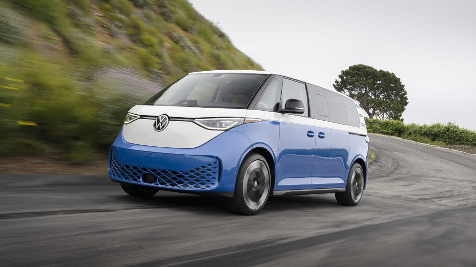 For the US market, Volkswagen will sell larger version if the ID. Buzz, a modern fully-electric version of the iconic VW Microbus. - Volkswagen of America, Inc.