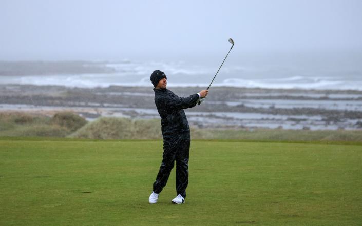Rory McIlroy - Atrocious conditions at Dunhill Links sees 34 pros in 168-man field fail to break 80 in second round - GETTY IMAGES
