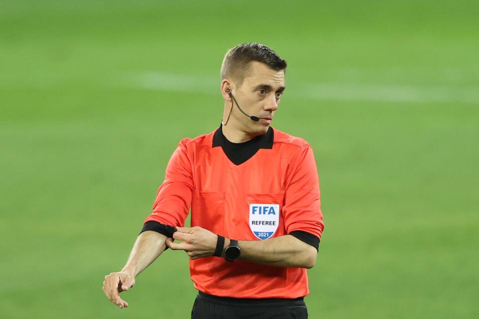 <p>Turpin officiated one United game last season</p> (Getty Images)