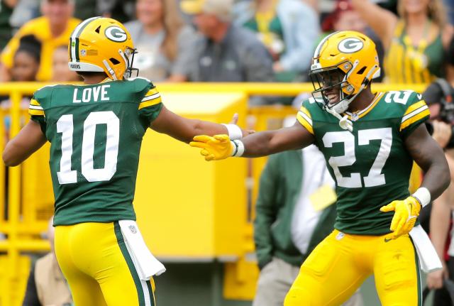 Packers elevate RB Patrick Taylor, DB Innis Gaines from practice