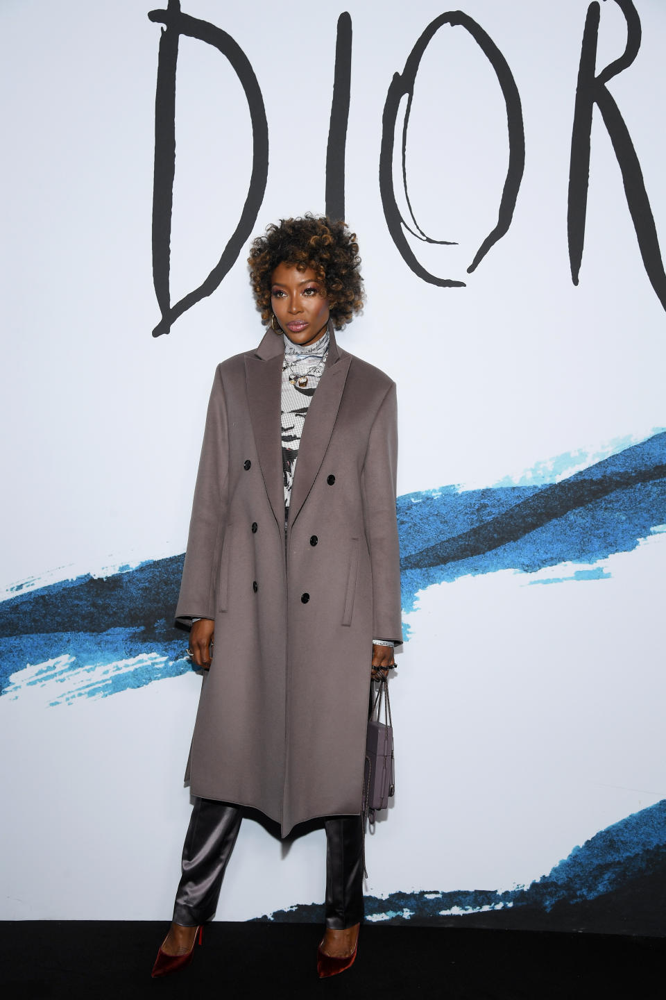 Naomi Campbell at the Dior Homme AW19/20 show