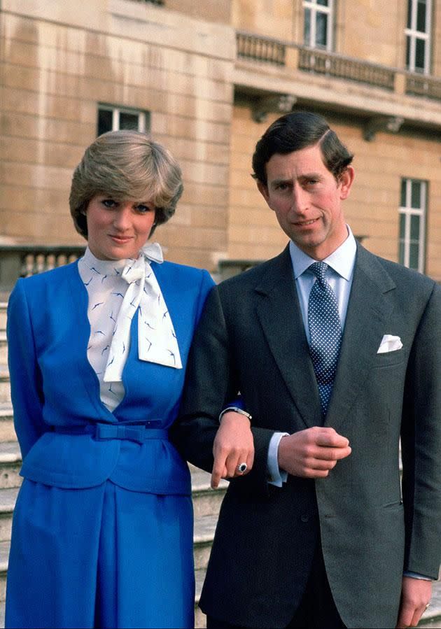 Diana and Charles had a big row over Camilla two weeks before their wedding. Photo: Getty