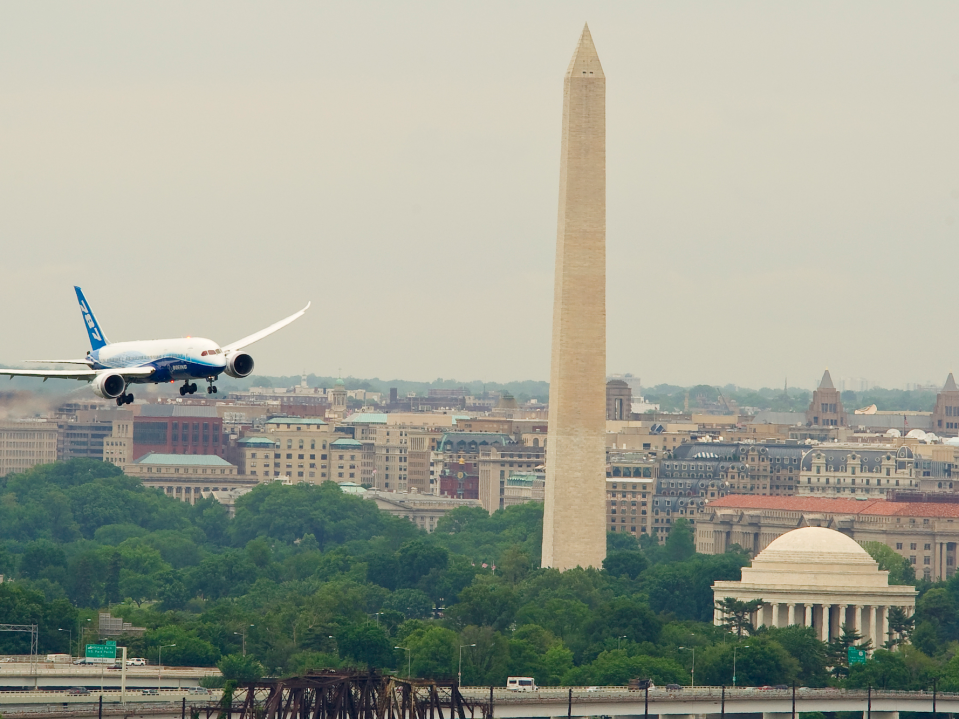 Boeng 787 Dreamliner in DC