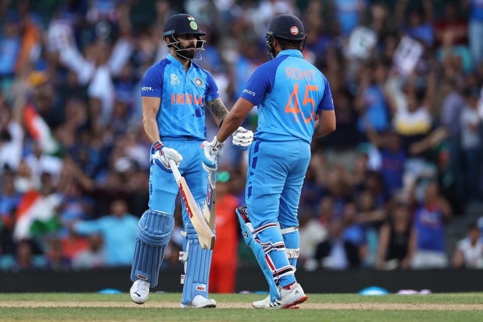 Virat Kohli and Rohit Sharma will lead India at the T20 World Cup (Getty Images)