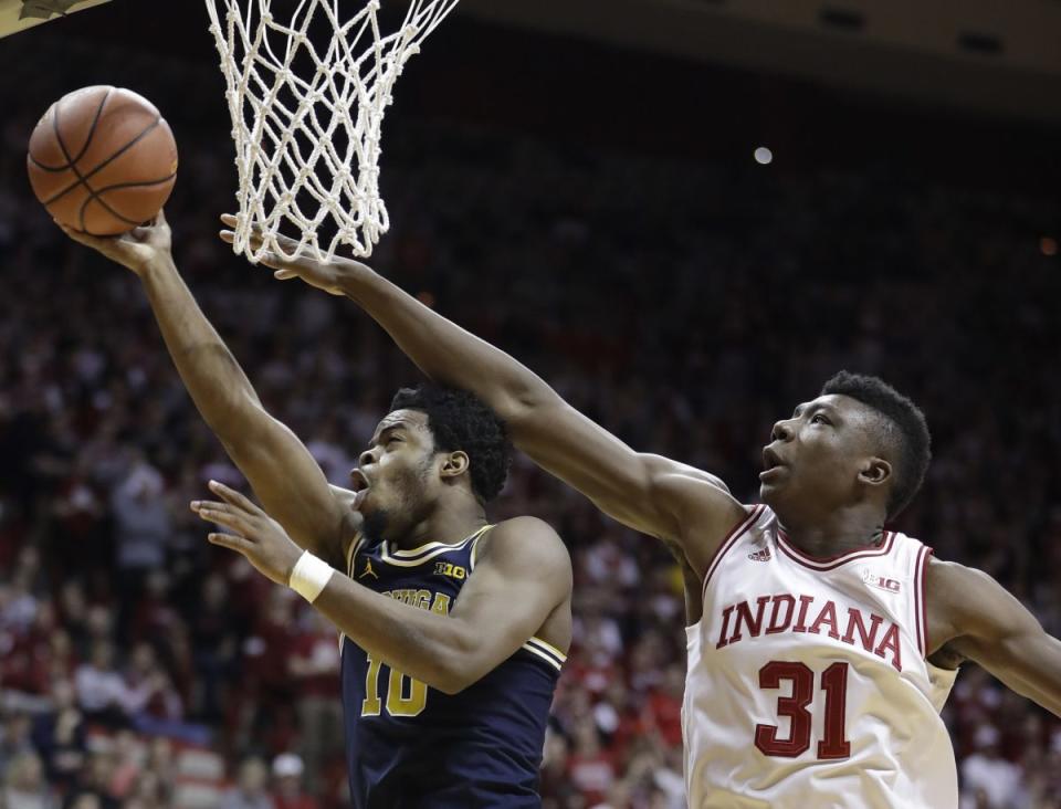 Four of Indiana’s five remaining games are on the road, where they’re only 1-5 this season. (AP)