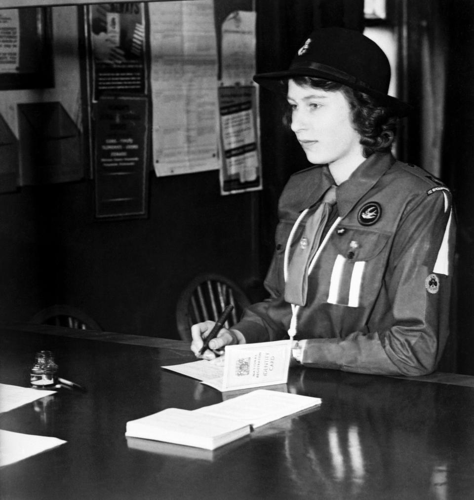 <p>Princess Elizabeth, in her Girl Guide uniform (PA Archive) </p>
