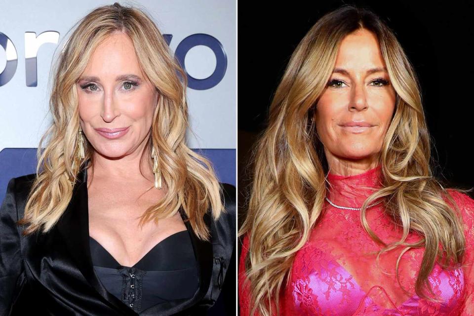 <p>Rich Polk/Bravo via Getty; Sara Jaye/Getty Images for 21Seeds Tequila</p> Sonja Morgan, Kelly Bensimon