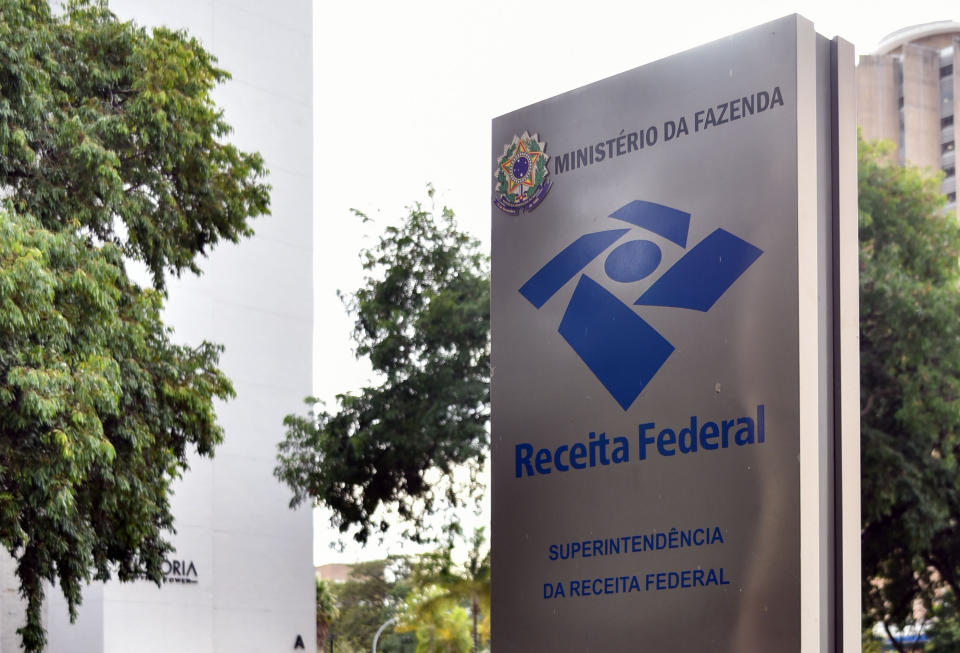 *ARQUIVO* Brasília, DF - 04/01/2022 - Fachada do Prédio da Superintendência da Receita Federal em Brasília. (FOTO: Antonio Molina/Folhapress)