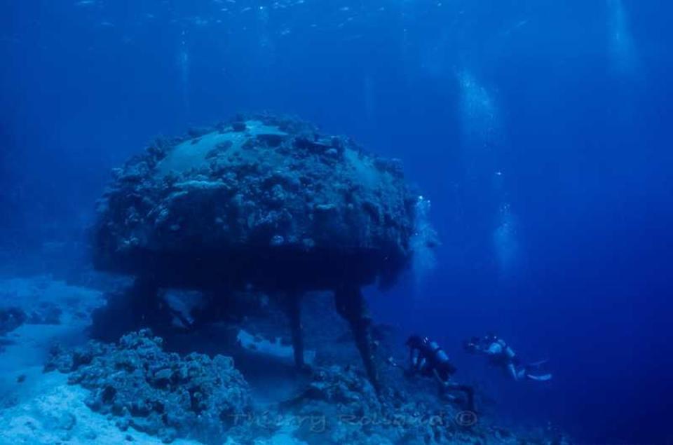 Estado actual de la estación submarina Precontinent 2